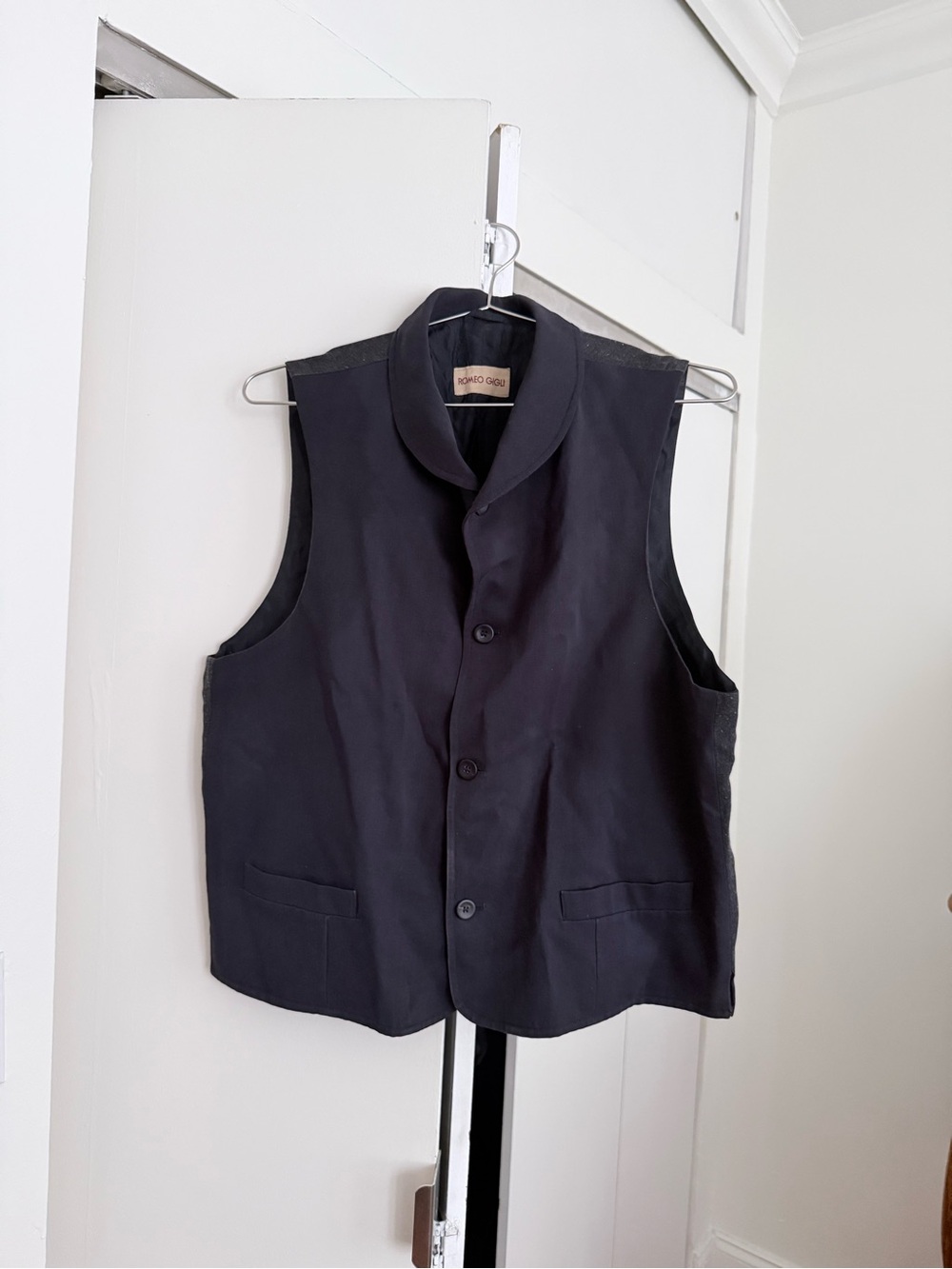 Vintage Romeo Gigli Button Front Vest